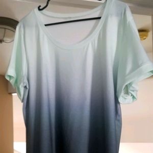 Green Ombre Women's Shirt